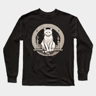 symbolism cat art pt2 Long Sleeve T-Shirt